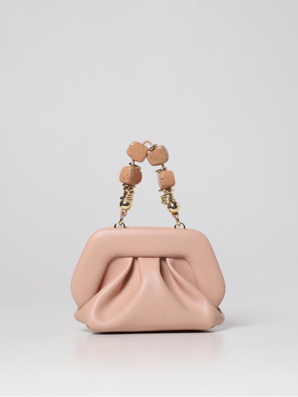 TheMoire | Gea Stones Faux-Leather Clutch Bag